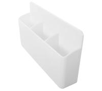 UKCOCO Supporto per Telecomando Montato a Parete con 3 Griglie Scatola Portaoggetti Adesiva Multifunzione per TV Condizionatore e Ventilatore Organizer da Parete per Controllo Remoto