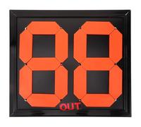 UKCOCO Tabellone Manuale per Le Sostituzioni Calcio, Di Cambio Giocatore per Arbitro, Attrezzatura per Partite Calcio, Strumento Sostituzione 2 Posti