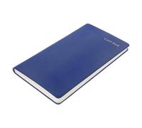 UKCOCO Taccuino Budget Portatile in PU Blu Planner Organizzatore Finanziario per Casa e Viaggi Notebook Risparmio e Pianificazione Mensile e Settimanale