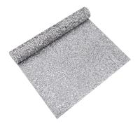UKCOCO Tappetino per Nail Art Decorativo Argento in Pvc Pieghevole e Protettivo per Tavolo, per Allenamento e Esposizione Unghie