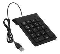 UKCOCO Tastiera Numpad Meccanica Usb Tasti Tastiera Numerica Ergonomica Per Finanza e Banche Facile Da Installare e Utilizzare Compatibile Notebook