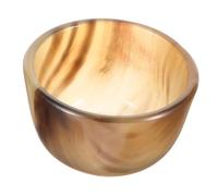 UKCOCO Tazza da Vino in Corno Bue Leggera e Portatile Decorativo per Bere Liquori Coppa Piccola e Regalo per Amici e
