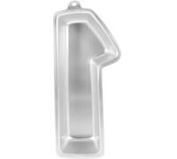 UKCOCO Teglia da Forno Numero 1 in Alluminio per Torte di Compleanno, Stampo per Dolci da Cucina Piccolo e Versatile, Utensile da Forno per Preparazioni Fatte in Casa