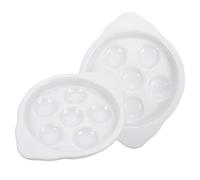 UKCOCO Teglia per in 2 Pezzi Pirofila Resistente per Cucina Piatto per e Mare per Ristoranti e Cene Eleganti