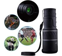 UKCOCO Telescopio Portatile Ad Alta Potenza Per Visione Notturna 40x60 Per Caccia Birdwatching Campeggio Con Occhiali Panno Casuale