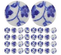 UKCOCO Tessere Mosaico Ceramico Irregolari Blu per Artigianato Diy, Piccole Piastrelle Resistenti e Facili da Usare per Pavimenti del Bagno e Creazioni Artistiche