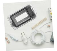 UKCOCO Trasparente per Scatola Elettrica Protezione per Interruttori Esterni Custodia Antipolvere per Quadro Elettrico Outdoor