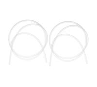 UKCOCO Tubo Flessibile in Silicone per Tiralatte, Accessorio per Mamme, Compatibile Modelli Elettrici, Morbido e Riutilizzabile, a Protezione dal Riflusso, Confezione da 2 Pezzi