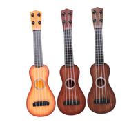 UKCOCO Ukulele per Piccolo Formato Corde Resistenti e Confortevoli Design Autentico in Legno Giallo con Finitura Lucida Strumento Musicale Educativo Sicuro per Ragazzi e Ragazze come