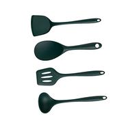 UKCOCO Utensili Silicone Resistenti Al Calore e Antiaderenti Spatola Schiumarola e Cucchiaio per Adatti Ogni Cottura e Facili da Appendere