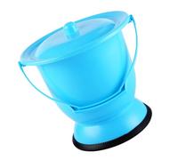 UKCOCO Vasino per Adulti in Plastica Coperchio Ermetico, Facile da Pulire, Portatile per Uso Domestico e Viaggi, Adatto per Donne Incinte e Ragazzo Ragazza