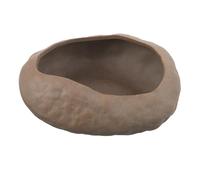 UKCOCO Vaso in Ceramica Forma di Roccia Simulata Contenitore per Piante e Bonsai Decorazione da Tavolo per Interni per Cactus per Proteggere Superfici