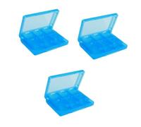 UKCOCO Video 3 Pz Custodia Porta Gioco Organizzatore Di Carte Da Gioco 28 in 1 Caso Di Gioco Portacarte Da Gioco Custodia Per Giochi Porta Organizer Per Carte Da Gioco Scatola Di Carte