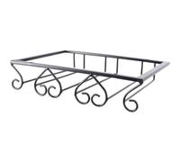 UKCOCO Wine Cup Rack Supporto Per Bicchieri Di Vino Cuore Capovolto In Ferro Nero Per Cucina Casa Bar Compatto Per Spazi Ridotti