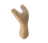 UKCOCO Y Type Sandalwood Gua Sha Scraping Plate For Trigger Point Massage Face Back Arms Smooth Natural Wooden Tool For Circulation Muscle Relief