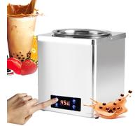 UKDUANWEI Display Digitale Intelligente Scaldaperle | Macchina per Tapioca Commerciale | Temperatrice per Cioccolato | Pentola Isolante in Acciaio Inossidabile | Temperatura Regolabile 30-100°C(3L)