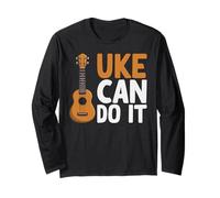 Uke Can Do It - Ukulele Musicista, Chitarra Hawaiana Maglia a Manica