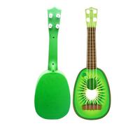 ukelele de frutas para niños: divertido instrumento musical para niños pequeños | Guitarra para principiantes con forma de fruta (fresa, sandía, naranja, kiwi) | Juguete musical de iluminación pa