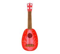 Ukelele Para Niños Principiantes - Ukelele De Frutas | Juguete Musical Para Niños Y Niñas Pequeños, Lindas Formas De Frutas (fresa, Sandía, Naranja, Kiwi) | Guitarra De Iniciación Para El Aprendi