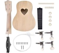 Ukelele Strumenti Accessori con Strumenti di Installazione Hawaii Ukelele Kit Fai da te Costruire Ukulele Set per Principianti Bambini Amatoriali Design conveniente
