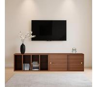 UKETO Mobile TV Modulare - Personalizzabile in Lunghezza e Altezza, Ideale per Salotto e Spazi Piccoli, Fácile da Montare(C,160CM/63)