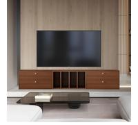 UKETO Mobile TV Modulare - Personalizzabile in Lunghezza e Altezza, Ideale per Salotto e Spazi Piccoli, Fácile da Montare(A,240CM/94.5")