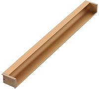 UKewei manopole e maniglie, maniglie per porte da incasso, maniglie per porte scorrevoli nascoste in lega di alluminio, maniglia incorporata per armadio, 1 pz/oro/1200 mm (colore: oro, dimensioni: 900