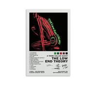 UKewei Poster musicale a tema "A Tribe Called Quest" - The Low End Theory - Poster da parete - Decorazione per camera da letto - 30 x 45 cm