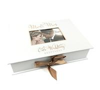 ukgiftstoreonline Scatola regalo di nozze con Mr and Mrs