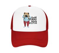 UKHQFED Berretto da Baseball Concho DTMF Debi Tirar mas Fotos Bad Bunny Mesh Cappelli da Sole Uomo Stampa per Adulti Cappelli Hip Hop Primavera Elegante Tennis Skate PLeisure Regali Sportivi