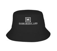 UKHQFED Berretto da Pescatore Dr Gregory House MD Cappello da Pescatore Estate Tutti mentono Casual per Unisex Cappelli da Vacanza Portatili Visiera Cappelli PLeisure Regali Sportivi