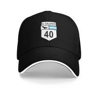 UKHQFED Cappellino da Baseball Classico Versatile Ruta 40 El Calafate Golf Cappellini di Lusso Cappello di Lusso Designer Uomo Donna Regali Sportivi