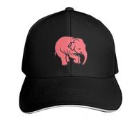 UKHQFED Classico Versatile Berretto da Baseball Delirium Elefante Berretti di Lusso Cappello Occidentale Carino Cappelli da Donna 2025 Regali Sportivi da Uomo