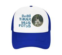UKHQFED Classico Versatile Berretto da Baseball DTMF Debi Tirar mas Fotos Bad Bunny Mesh Cappelli da Sole Sport all'Aria Aperta Uomini Adulto Montato retrò Hip Hop Cappelli PLeisure Regali Sportivi