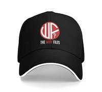 UKHQFED Classico Versatile Berretto da Baseball Il perché Files Nero Cappello da Trekking Cappelli Invernali per Gli Uomini Cappelli da Pesca Cosplay Uomo Ragazzo Donna PLeisure Regali Sportivi