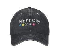 UKHQFED Classico Versatile Berretto da Baseball Notte City Game Sun Couple Donne Personalizzato Trucker Cappello Primavera Montato Retro Outdoor Gym all'Ingrosso Snapback cap PLeisure Regali Sportivi