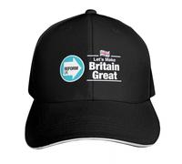 UKHQFED Classico Versatile Berretto da Baseball Riforma UK Facciamo la Gran Bretagna Grande Cappello di Lusso Vintage Designer Cappello Cappelli da Donna Regali Sportivi da Uomo