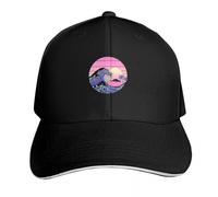 UKHQFED Classico Versatile Berretto da Baseball The Great Dream Wave Beach Cappucci da Sole Golf cap Cappelli da Uomo Sport all'Aria Aperta da Donna Regali Sportivi PLeisure