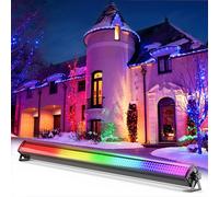 U'King 252 LED RGB Lampada da parete per lavaggio DMX Barra di controllo Luce da palcoscenico Lampada da parete a colori per interni per DJ Concerto Festa Matrimonio Discoteca