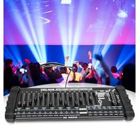 UKing Controller DMX, Pannello di Controllo DMX512 384 Canali, Controllo della Luce, Console DMX Wireless, Attrezzature Operatore per Lampada di Scena, Testa Mobile, Proiettore LED Attraverso
