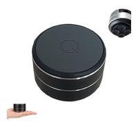 Ukisisi Buzzgo Speaker,Mini Buzzgo Speaker Bone Conduction, Bone Conduction Resonance Subwoofer with Suction Cup, Portable Wireless Subwoofer for Bathroom, Outdoor, Travel-BLACK