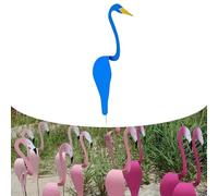 Ukisisi Florida Dancing Birds Garden Metal Art,Dancing Birds Garden Metal Ornament,Flamingo Garden Ornaments Outdoor Wind,Swirl Bird Whimsical Dynamic Bird Spin,Flamingo Wind Spinner,for Garden Decor