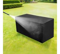 UKIXOM 40x40x20cm/LxWxH Copertura Per Mobili da Giardino, Panno 600D Oxford Impermeabile Copertura,Tavoli e Sedie da Cortile Raggi UV, Quadrato Resistente allo Strappo Copertura Tavolo