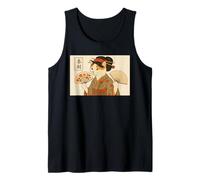 Ukiyo-e Art Inspired Cat Illustrazione - Fun Cute Canotta