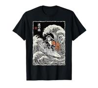 Ukiyo-e - Fustella a Forma di scim Maglietta