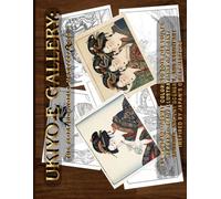 Ukiyo-e Gallery: The Floating World Masterpieces: A Landscape-Format Coloring Book for Adults: 25 Frame-Ready Illustrations of Elegant Kimonos, ... Kabuki Art Inspired by Japan’s Great Masters