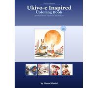 Ukiyo-e Inspired Coloring Book