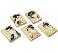 Ukiyo-E Kabuki Edo Kyokiyomizu Porcellana Hashioki Giapponese Bacchette Riposo