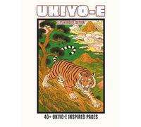 Ukiyo-e Left-Handed Edition: Traditional Japanese Woodblock Art Coloring Book