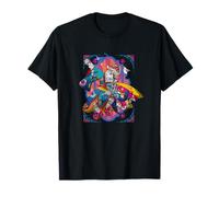 Ukiyo-e Series Geisha Sabatra - Gatto Danzante Maglietta